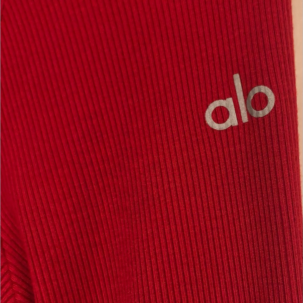 NWOT ALO Yoga Ribbed Mesmerize Long Sleeve - Picture 6 of 6